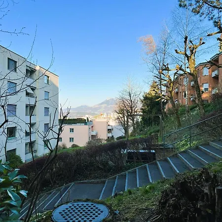 Huge Apartments, Multiple Bedrooms With Balcony In Center - Self Checkin Lucerne